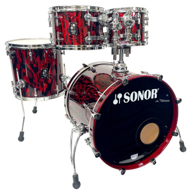Sonor ProLite 20in 4pc Shell Pack – Red Tribal