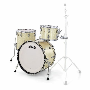 Ludwig Classic Maple 22in Fab Shell Pack – Vintage White Marine