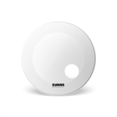 Evans EQ3 Coated 20in Bass Drum Reso – Ported