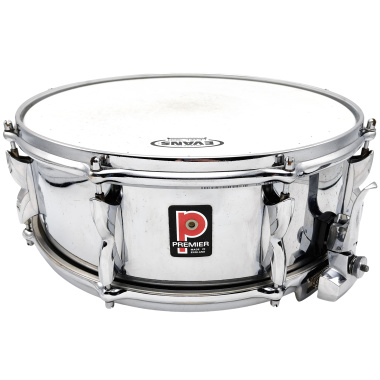 Premier 2000 14×5.5in Chrome Over Aluminium Snare – Early To Mid 70s