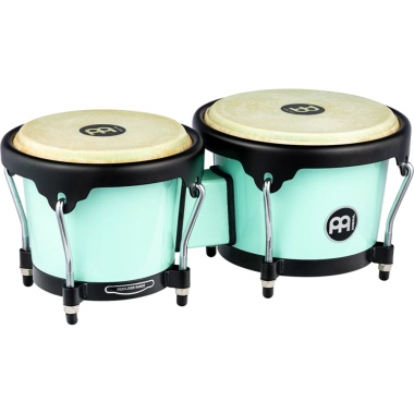 Meinl Journey Series Molded ABS Bongo, Seafoam Green