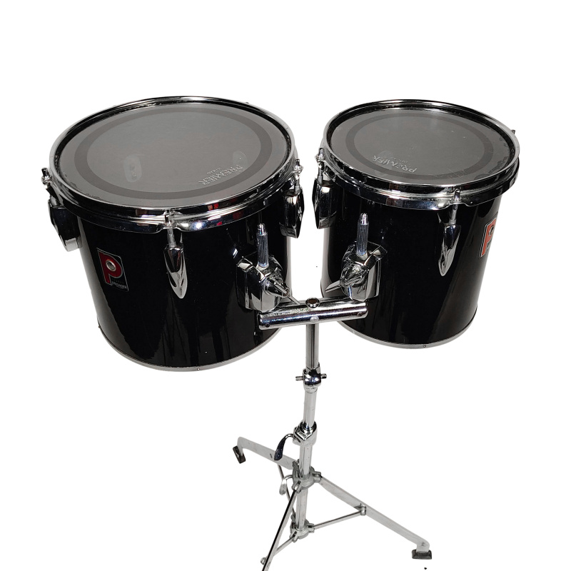 Premier APK 8in & 10in Concert Tom With Stand – Gloss Black 5