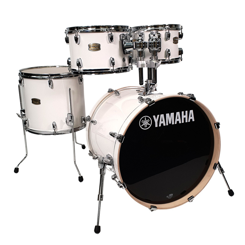 Yamaha Stage Custom Birch 20in 4pc Shell Pack – Pure White 3