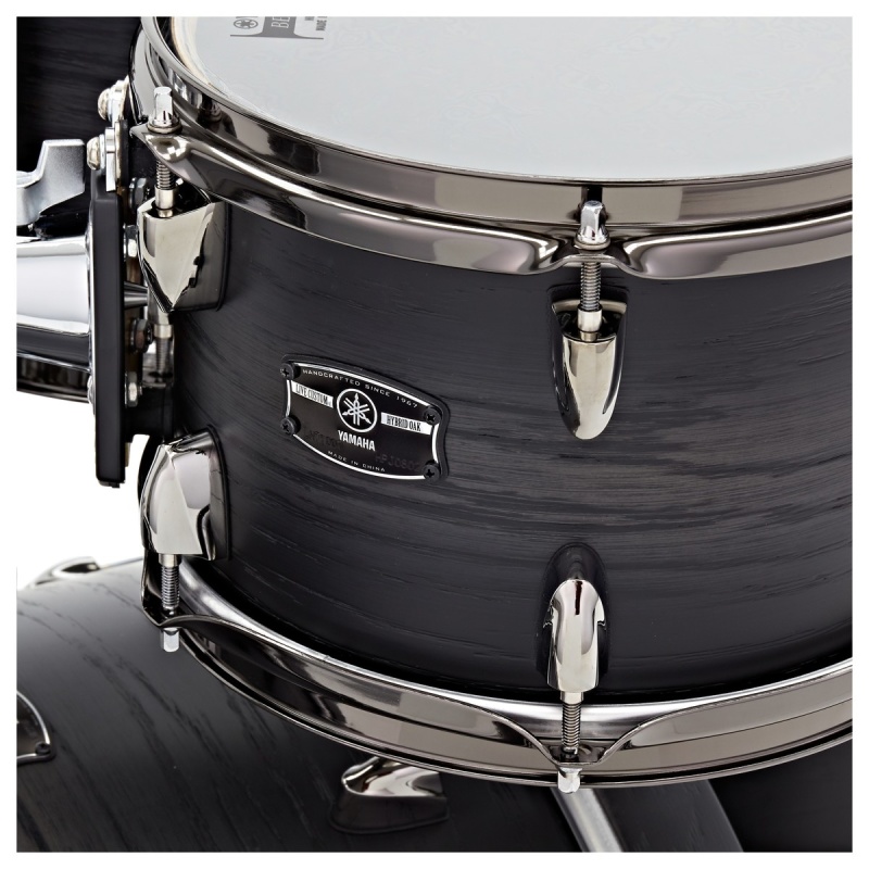 Yamaha Live Custom Hybrid Oak 22in Double Bass Drum 6pc Shell Pack – UZU Charcoal Sunburst 7