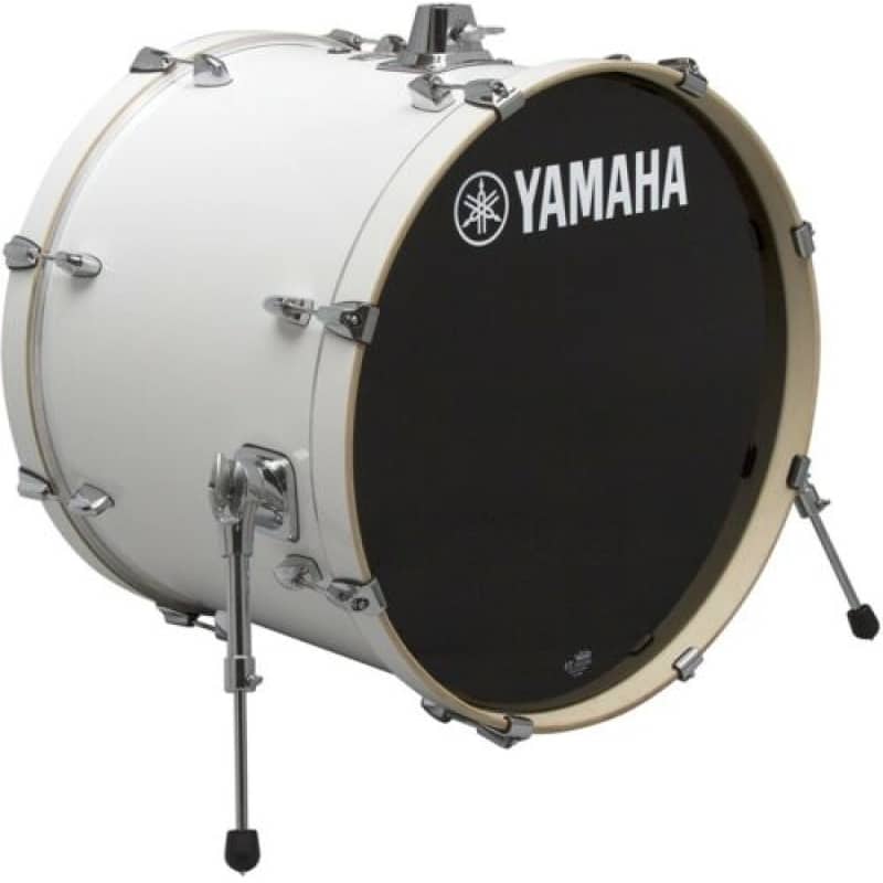 Yamaha Stage Custom 22x17in Bass Drum – Pure White 3