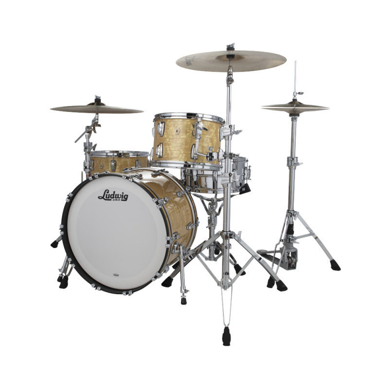 Ludwig Classic Maple 22in FAB 22in 3pc Shell Pack – Aged Onyx 5