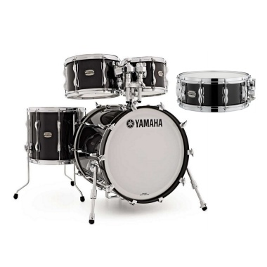 Yamaha Recording Custom 5pc 20in Shell Pack – Solid Black