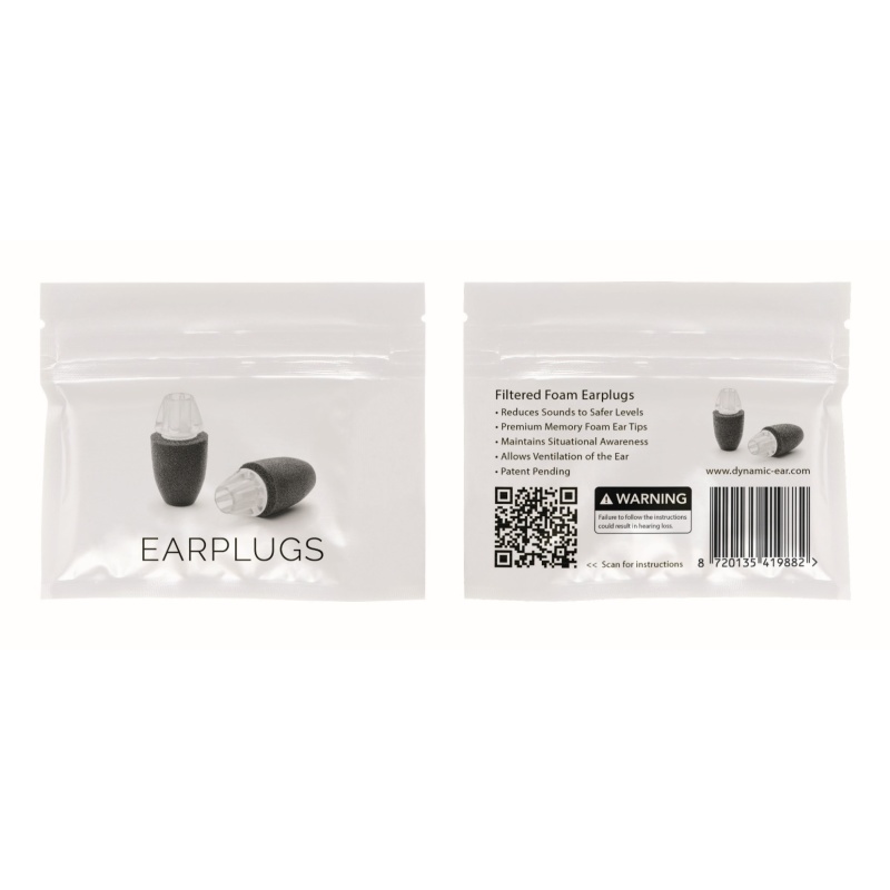 EARPLUGS 2.1 – Filtered Foam Earplugs 9