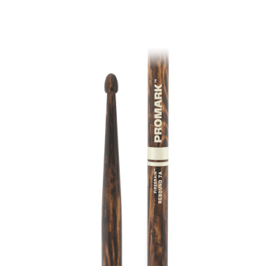 Promark Rebound 7A FireGrain Hickory Drumsticks – Acorn Wood Tip
