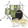 Ludwig Evolution 20in Kit With Hardware & Cymbals – Mint 12