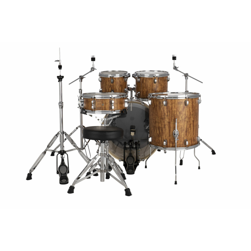 Ludwig Evolution 22in Kit With Hardware & Cymbals – Cherry 7