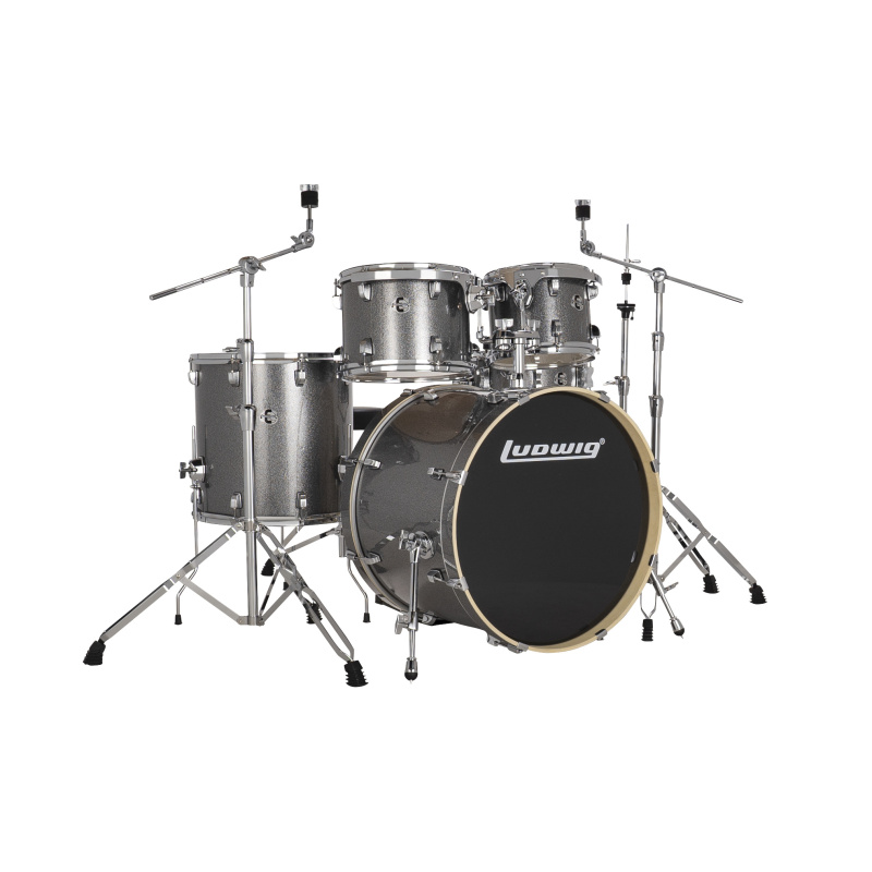 Ludwig Evolution 22in Kit With Hardware & Cymbals – Platinum 5