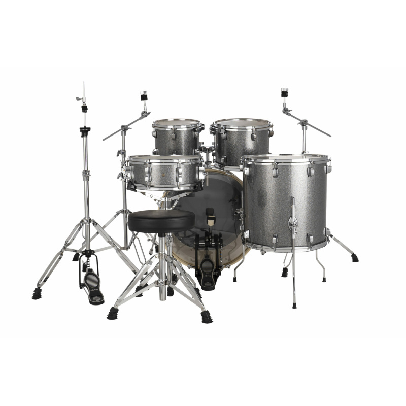 Ludwig Evolution 22in Kit With Hardware & Cymbals – Platinum 7
