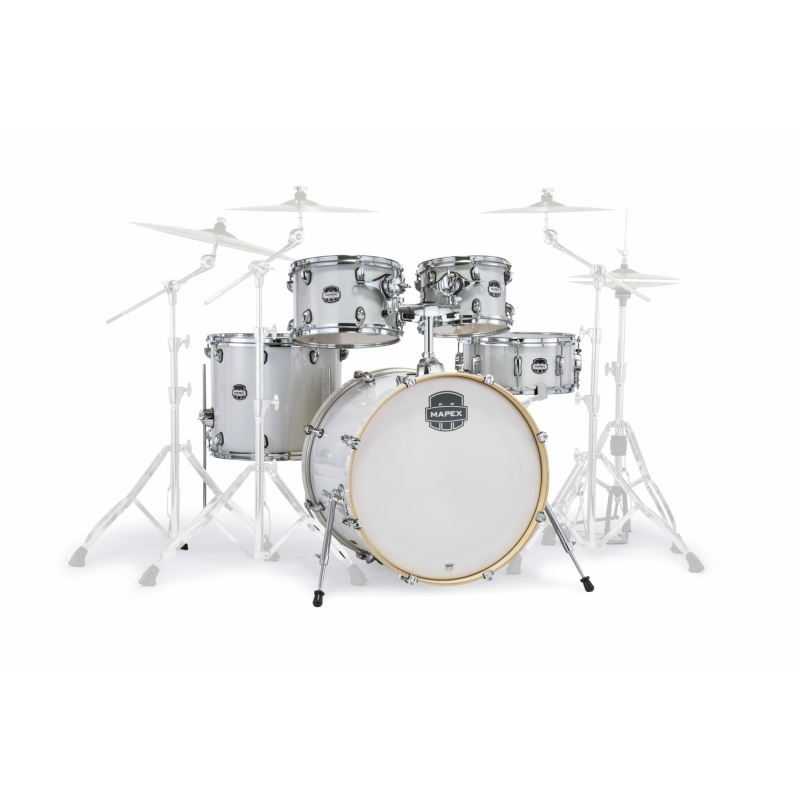 Mapex Mars Birch 22in 5pc Rock Shell Pack – Diamond Sparkle (DT) 4