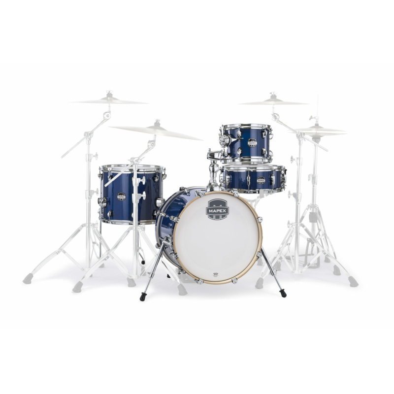 Mapex Mars Maple 18in 4pc Shell Pack – Midnight Blue 4
