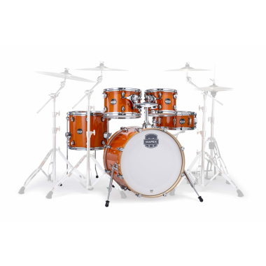 Mapex Mars Maple 20in 5pc Shell Pack – Glossy Amber
