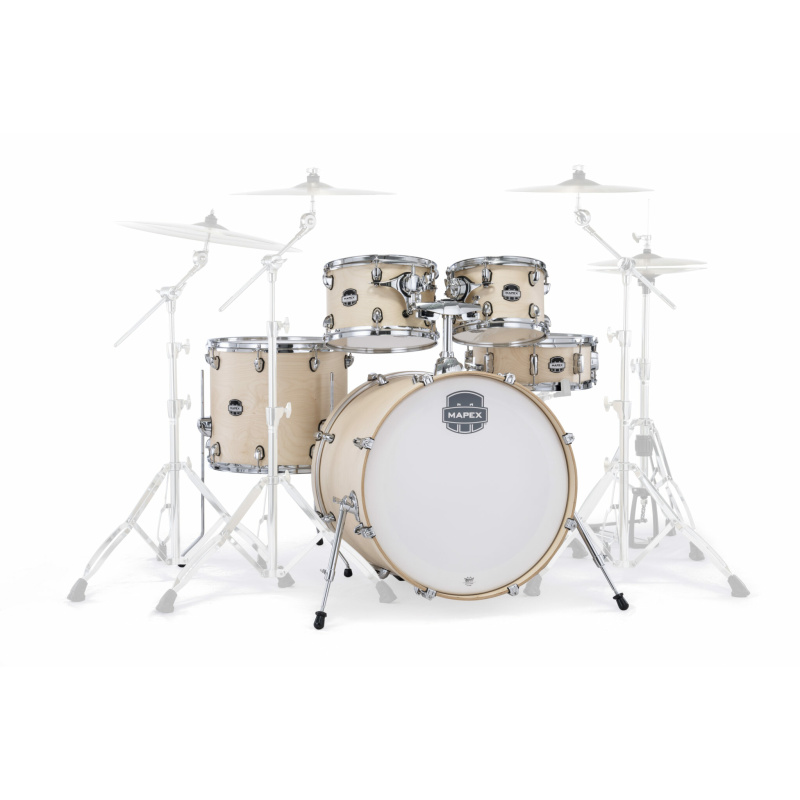 Mapex Mars Maple 22in 5pc Shell Pack – Natural Satin 4