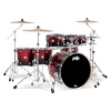 PDP Concept Maple 22in 7pc Shell Pack – Red To Black Fade 6
