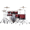 PDP Concept Maple 22in 7pc Shell Pack – Red To Black Fade 7
