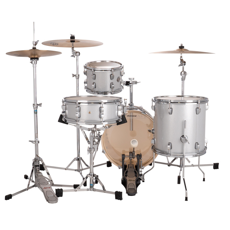 Ludwig Breakbeats 4pc Shell Pack – Silver Sparkle 5