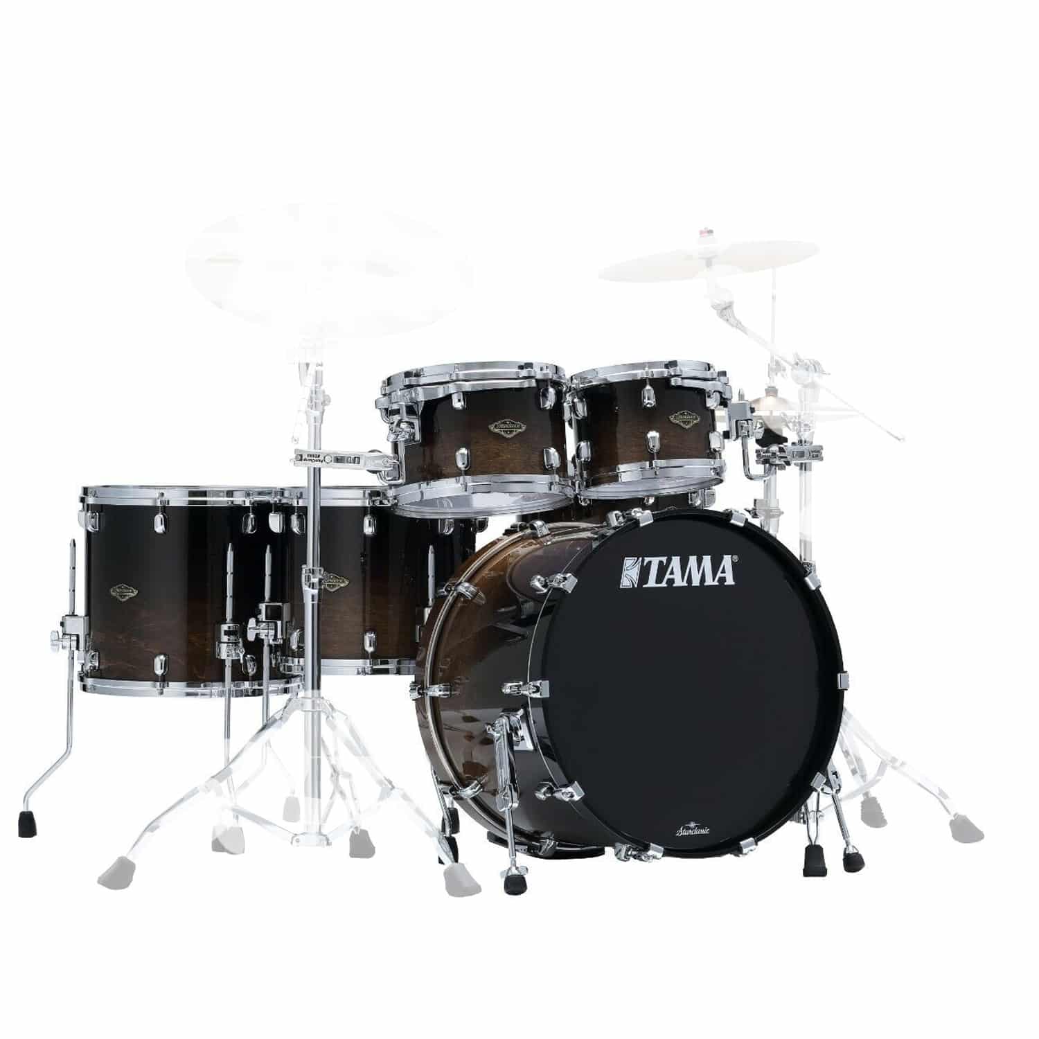 Tama Starclassic Walnut Birch 5pc Shell Pack - Transparent Mocha Fade