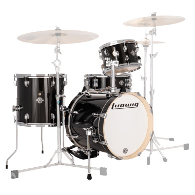 Ludwig Breakbeats 4pc Shell Pack – Black Sparkle 4