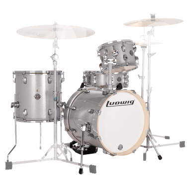 Ludwig Breakbeats 4pc Shell Pack – Silver Sparkle 4