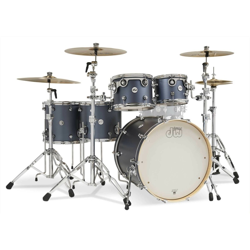 DW Design Series 22in 5pc Shell Pack – Blue Slate 4
