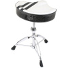 Mapex T756W Ltd Edition Drum Throne – White With Black Stripe 7