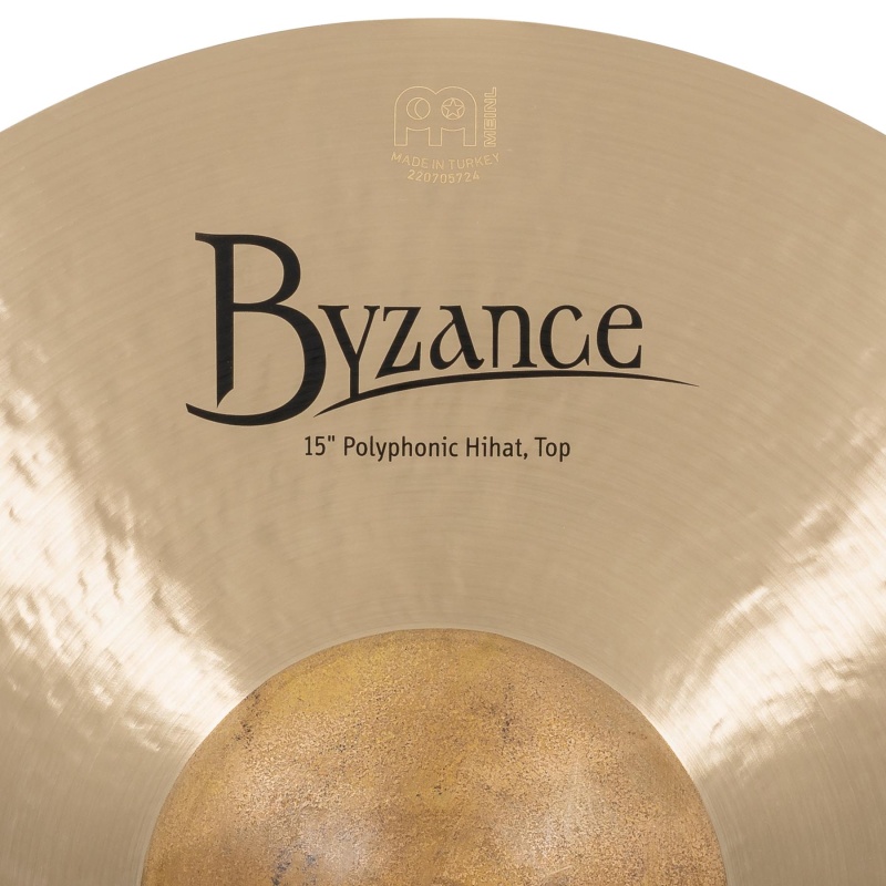 Meinl Byzance Traditional 15in Polyphonic Hi-Hats 13