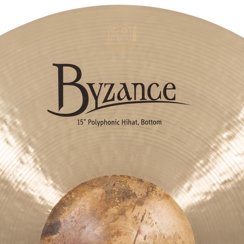 Meinl Byzance Traditional 15in Polyphonic Hi-Hats 16