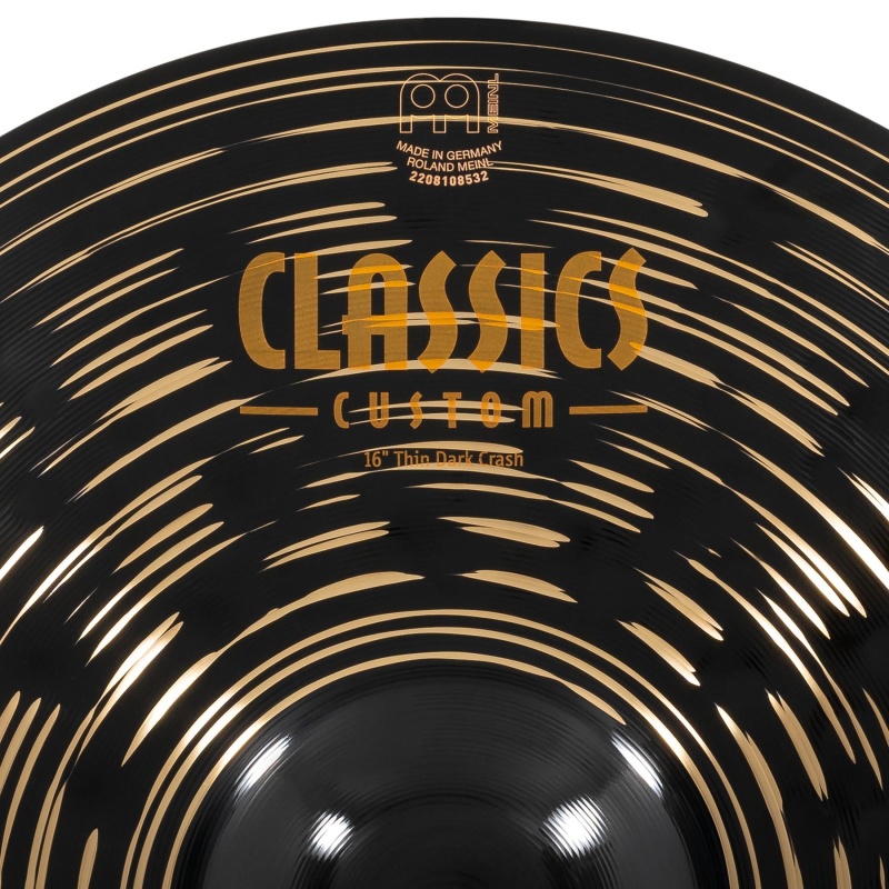 Meinl Classics Custom Dark 16in Thin Crash 11