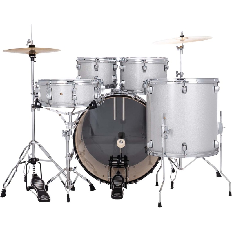 Ludwig Accent Drive 5pc Kit – Silver Sparkle 6