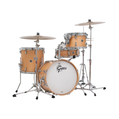 Gretsch USA Brooklyn 18in 3pc Shell Pack – Satin Natural 4