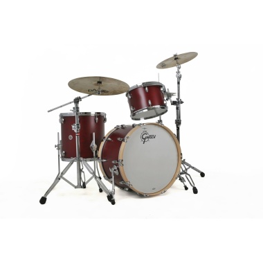 Gretsch USA Brooklyn 22in 3pc Shell Pack – Satin Cherry Red