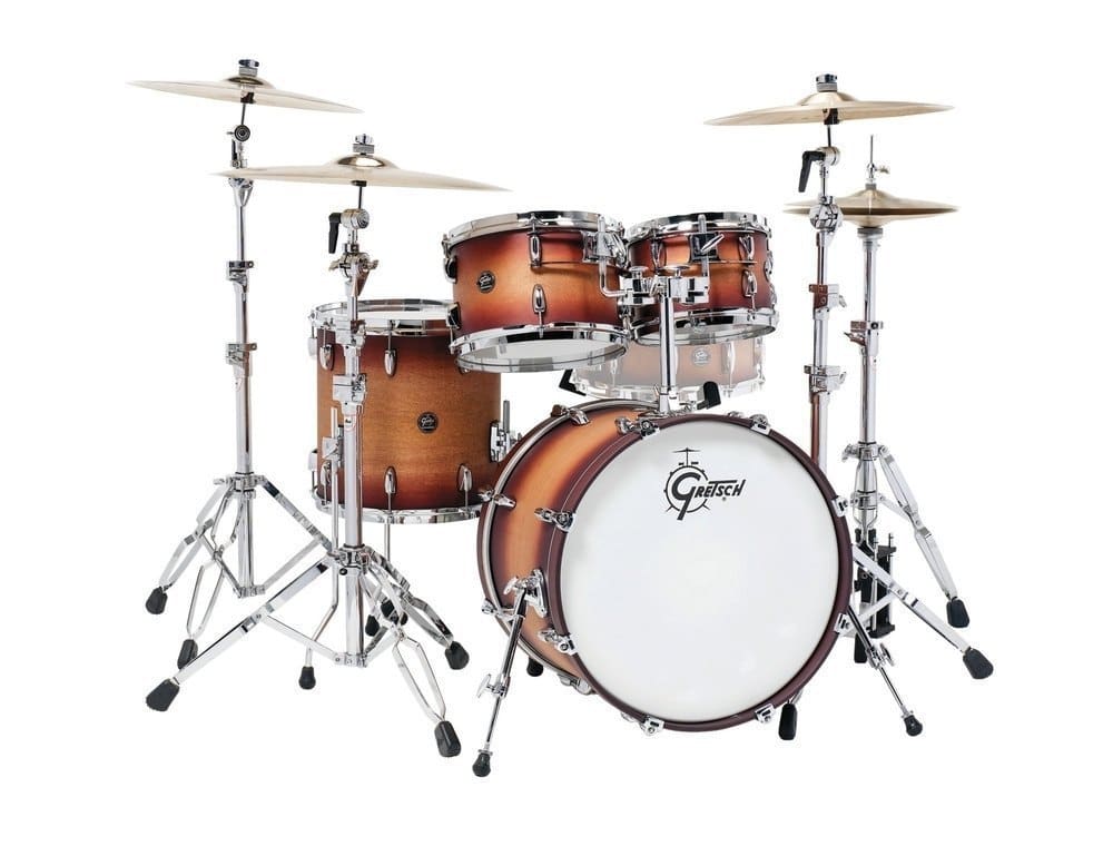Gretsch Renown Maple 20in 4pc Shell Pack - Satin Tobacco Burst
