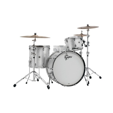 Gretsch USA Brooklyn 24in 3pc Shell Pack – Silver Sparkle