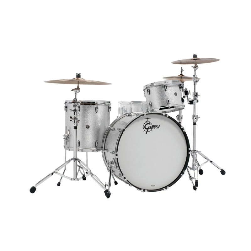 Gretsch USA Brooklyn 24in 3pc Shell Pack – Silver Sparkle 4