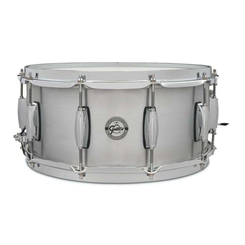 Gretsch Grand Prix 14×6.5in Aluminium Snare Drum 4