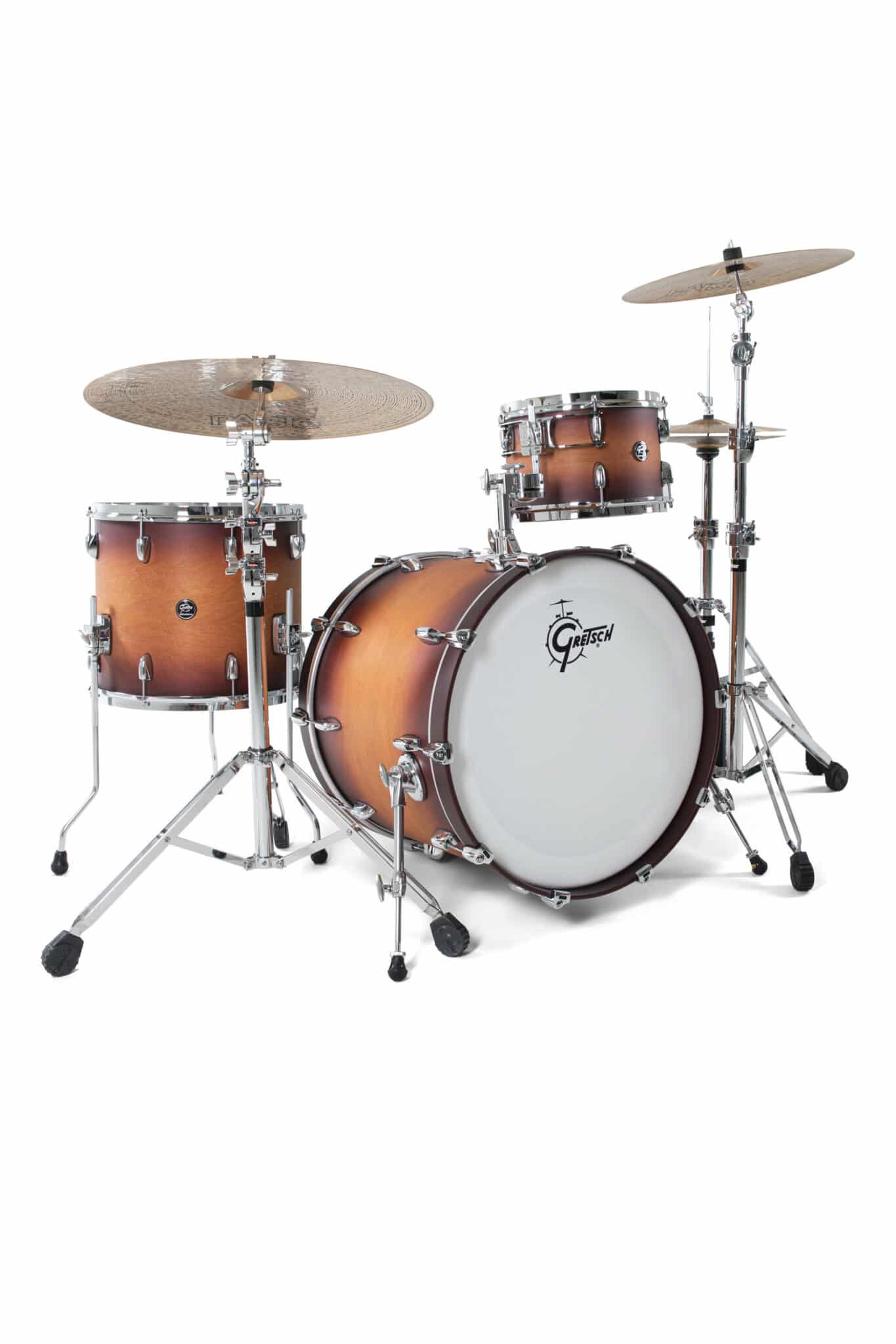 Gretsch Renown Maple 22in 3pc Shell Pack - Satin Tobacco Burst