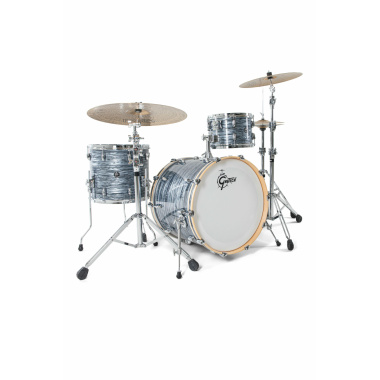Gretsch Renown Maple 22in 3pc Shell Pack – Silver Oyster Pearl