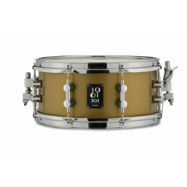 Sonor SQ1 13x6in Snare Drum – Satin Gold Metallic