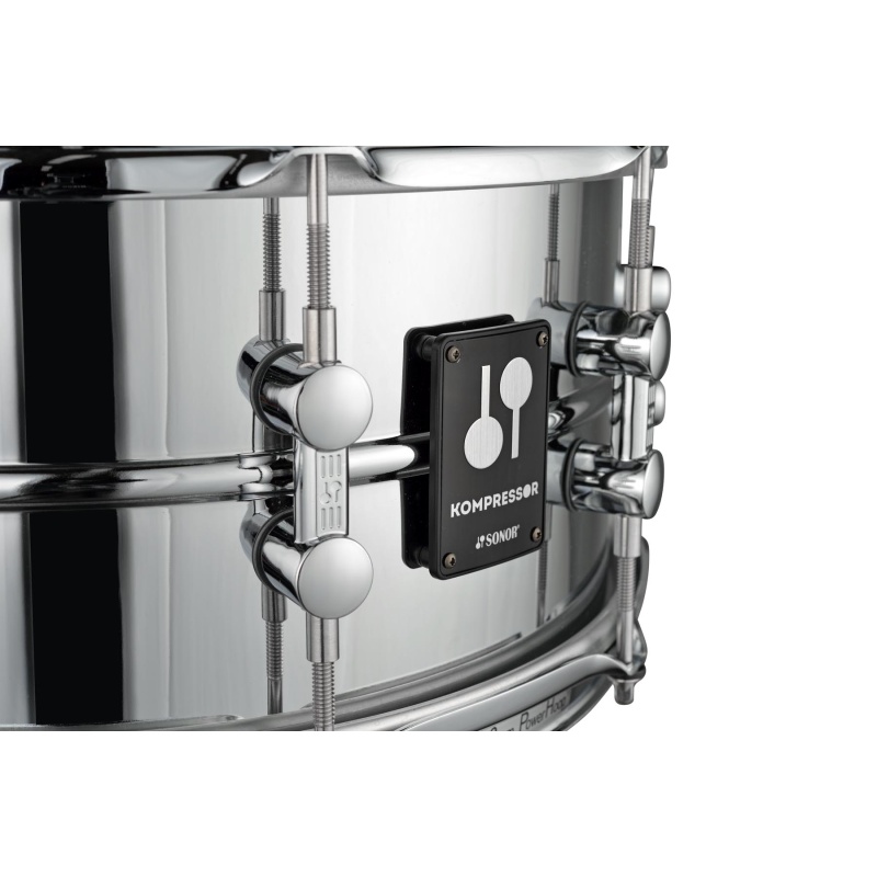 Sonor Kompressor 14×5.75in Steel Snare Drum 6
