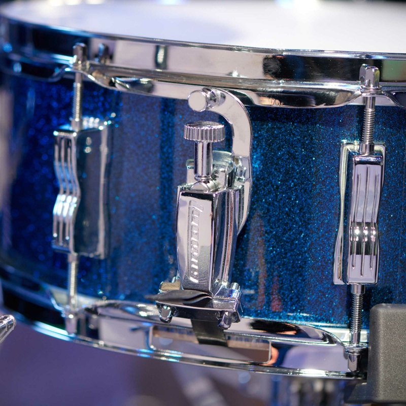 ludwig continental club 20in 4pc shell pack blue sparkle