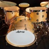 ludwig continental 26in 4pc shell pack natural maple