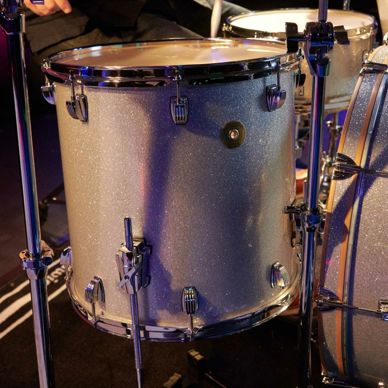 ludwig continental 26in 4pc shell pack silver sparkle