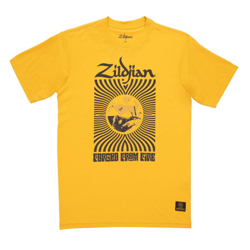zildjian limited edition 400th anniversary 60s rock t shirt