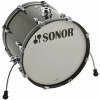 sonor aq2 18x14in bass drum transparent black