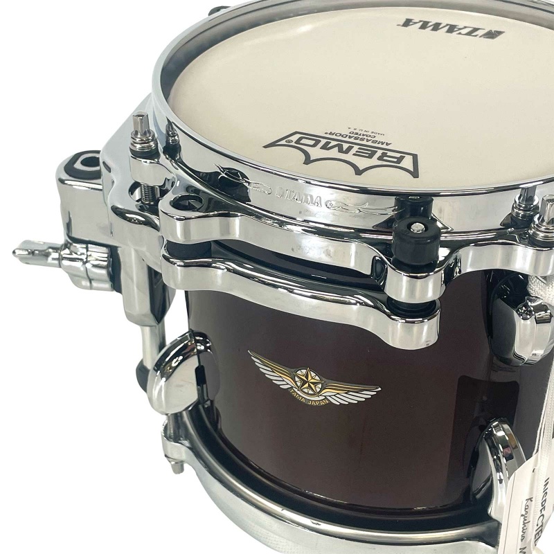 tama star maple 8x7in tom dark burgundy metallic
