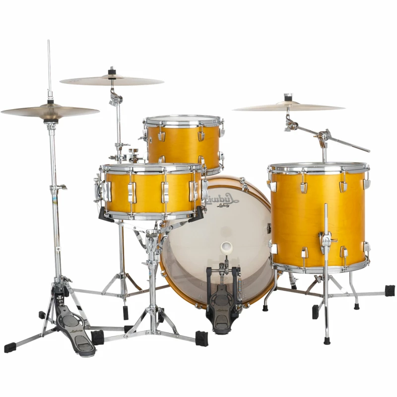 luwig neusonic downbeat 20in 3pc shell pack satin golder slumbers